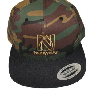 Deep Camouflage Nosweat Snapback Hat