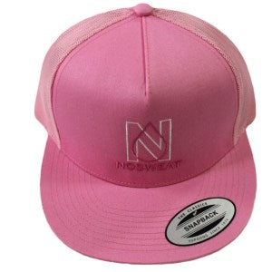 Pink Nosweat Snapback Hat