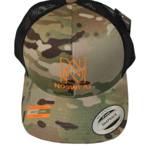 Light Camouflage Nosweat Snapback Hat