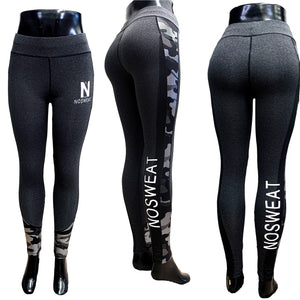 Women’s Grey and Camouflage Leggings